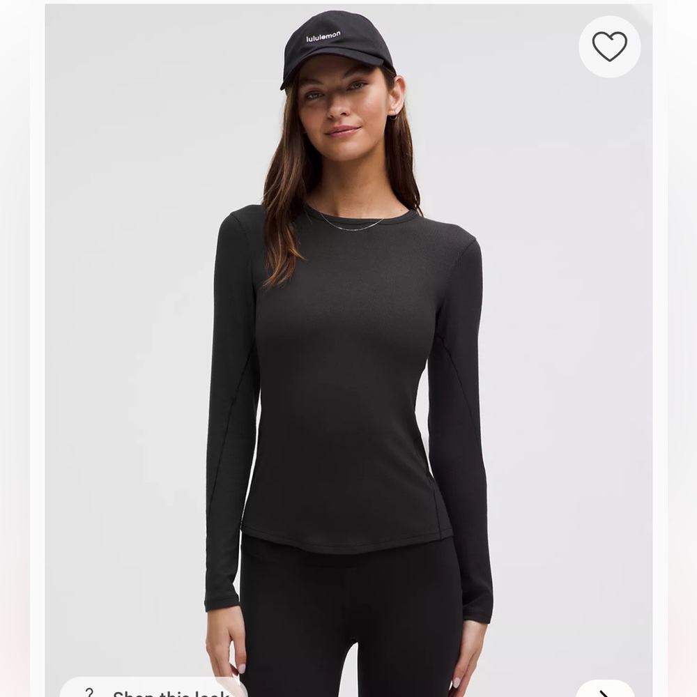 Lululemon Hold Tight Long Sleeve Shirt